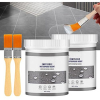 Kbzone Crack Seal Glue Transparent Waterproof Glue For Roof Leakage Crack Seal Agent Roof Water Leakage Solution Water Proof Glue Transparent Glue Waterproofing For Pipe Wall Tile (600Gm Pack Of 2)