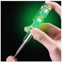 Vortipu Non-Contact Voltage Tester Pen 70250V Ac  Electrical Test Pen With Led Light, Induction Power Detector & Built-In Screwdriver  Multi-Function Circuit Tester For Home & Professional Use