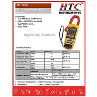 Htc Instrument Cm-2030 Digital Ac Clamp Meter 1000A Tester Clip-On-Meter