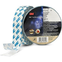 3M Fastbond Double Sided Adhesive Tape For Metals, Plastic, Glass, Wood, Water Resistant, Provides Excellent Adhesion (30Mm X 20M, 1 Roll)