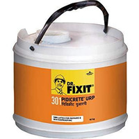 Dr.Fixit 301 Sbr Latex Pidicrete Urp, Sbr Latex For Waterproofing & Repairs - 10 Kg, Waterproofing For Roofs, Floors, Walls, Bathrooms, Terraces
