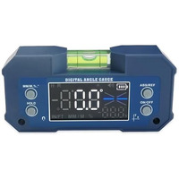 Xpr3Ss 400Mah Rechargeable Mini Digital Protractor Inclinometer Compact Digital Angle Finder Level Dual Axis Angular Measurer Digital Meter