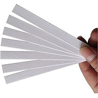 Brustro Perfume, Essential Oils - Paper Test Strips | Pack Of 100, 300 Gsm, 25% Cotton | Size- 2.5Cm X 12Cm | Ideal For Acid Free Papers, Fragrances Testing And Essential Oils.