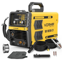Ibell Vormir Vrm200-21 Inverter Mma/Mag/Tig Lift Welding Machine (Home/Diy) 200A With Hot Start, Anti-Stick Functions- 1 Year Warranty