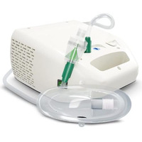 Ageasy (Max Group) Nebuliser Machine For Adult And Kids | Nebulizer Machine For Baby | Inhaler Machine With 2 Masks, 1 Mouthpiece & 5 Filters (White) | Steam Machine For Cold And Cough