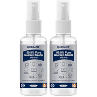 Quarant 99.9% Pure Isopropyl Alcohol (Ipa) For Rubbing Or Cleaning Electronics & More, 100Ml Spray Bottle (Pack Of 2)