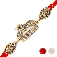 Voylla Stylish Biker Bhai Rakhi With Roli Chawal Pack -Rakhi For Brother