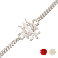Voylla Trishul Rakhi Bracelet In Brass|Rakhi For Brother|