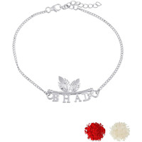 Voylla Stunning Silver Bhai Rakhi