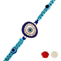 Voylla Evil Eye Men's Thread Rakhi For Brother|Pack Of 1|Rakhi Special|