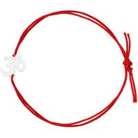 Silver Chest 925 Silver Rakhi For Brother - Pure Chandi Rakhi For Men And Boys In Moli Dhaga With Authenticity Certificate | Design -Big Om Design