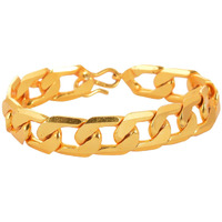 Handicraft Kottage Brass Gold Plated Rakhi Bracelet For Men/Boys (Agbr 004)