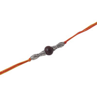Rdk Tradtional Handmade Sandalwood (Chandan) Wooden Rakhi ()/Kalwa/Dora Rakhi For Bro/Brother/Bhai/Bhaiya/Dada