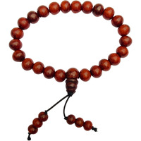 Apnisanskriti Premium Red Chandan Rakhi Bracelet With Elastic For Men And Women (Free Size, Aaa Quality)