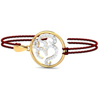 Kuberbox 18K Divine Om Rakhi Cum Pendant For Men/Boys