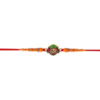 Fashion Frill Designer Lord Om Whatsapp Design Rakshabandhan Rakhi For Brother Bhaiya Bhabhi Men With Roli Chawal Fancy Rakhi Rakhi Set Whatsapp Rakhi With Message For Brother Sister