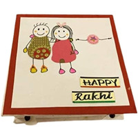 Surprise Someone Plantable Rakhi Kit 8X 8X 2 With Plantable Eco Friendly Organic Rakhi