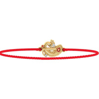 Dishis 14K Yellow Gold Diamond Rakhi For Brother