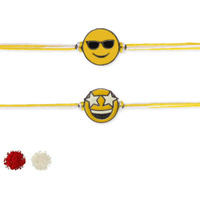 Fure Sunny & Starstruck Rakhis For Brother (Roli-Chawal Included)