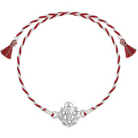 Giva 925 Silver Leaf Ganesha Rakhi|Raksha Bandhan Rakhi For Brother | Gift For Men & Boys| With Certificate Of Authenticity And 925 Stamp