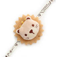 The Purple Tree Cute Lion Rakhi For Kids With Roli Chawal And Card (Set Of 1) Rakhi For Boys, Cute Kids Rakhi For Brother, Kids Rakhi, Baby Rakhi, Ecofriendly Rakhi, Rakhi For Girls And Boys