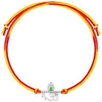 Giva 925 Silver Sacred Om Rakhi|Raksha Bandhan Rakhi For Brother | Gift For Men & Boys| With Certificate Of Authenticity And 925 Stamp