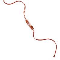 Salty Set Of 1 Amethyst Healing Stone Thread Rakhi For Brother Orange | Rakhi Gift Pack For Sister, Bhaiya And Bhabhi | Bracelet For Men, Women | Fancy Jewellery Combo Gifts | Ideal For Gifting Hamper