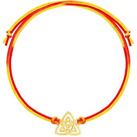 Giva 925 Silver Triangle Rakhi In Yellow Gold | Gifts For Men And Boys | Quirky Rakshabandhan Rakhi For Brother | Silver Rakhi For Boys & Men With Certificate Of Authenticity And 925 Stamp