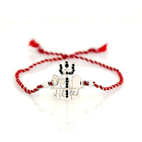 Silver Chest 925 Silver Rakhi For Brother - Pure Chandi Rakhi For Men And Boys In Moli Dhaga With Authenticity Certificate | Design - Mahadev