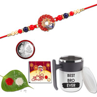Anshri Rakhi With Mug, Rakhi For Brother, Rakhi Combo,Rakhi With Gift Mug,Rakhi Set,Degine Mug 0018