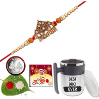 Anshri Rakhi With Mug, Rakhi For Brother, Rakhi Combo,Rakhi With Gift Mug,Rakhi Set,Degine Mug 0003