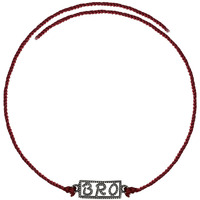 Giva 925 Silver Bro Rakhi With Roli Chawal, Cotton Thread | Quirky Rakshabandhan Rakhi For Brother | Silver Rakhi For Boys & Men With Certificate Of Authenticity And 925 Stamp