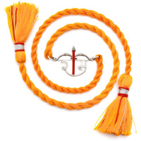 Meenakari Heritage Jewellery Pure 925 Sterling Silver Shri Ram Dhanush (Bow) Rakhi Set With Roli Chawal And Rakshabandhan Greeting Card For Brother/Boys/Men/Unisex