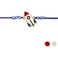 Fure Antariksha Spacecraft Rakhi (Multi-Colour) For Brother & Children