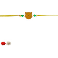 Fure Multi-Colour Winnie The Pooh Rakhi (Roli-Chawal Included) For Brothers & Children