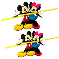 Flavouredlove Mickey Mouse And Minnie Mouse Kids Boys Children Rakhi For Raksha Bandhan (Pack Of 2, Kids 005)