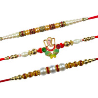 Fashion Frill Rakhi For Brother Kids Set Combo Of 3 | Rakhis For Rakshabandhan | Raksha Bandhan Rakhis (Rk258)