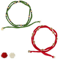 Fure Mauli Set Of 2 Rakhis For Brother (Roli-Chawal Included)