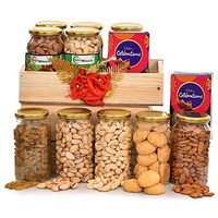 Nutri Miracle Rakhi Healthy Gift Hamper With Dry Fruits And Chocolates | Ideal Return Gift For Raksha Bandhan