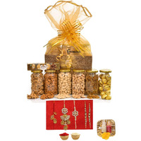 Nutri Miracle Bhai Bhabhi Rakhi Set With Gift | Sister Rakshabandhan Gift