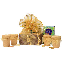 Nutri Miracle Rakhi Gift Hamper With Edible Cups | Corporate Gift & Festive Gifting | Birthday Gift Pack | Dry Fruit Gift Hamper