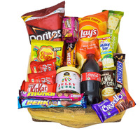Food Essential Chocolate Gift Hamper Basket For Family/Friend/Corporate/Wedding/Diwali/Christmas/New Year/Bhai Dooj/Rakhi (All Occasions)