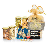 Nutri Miracle Rakhi For Brother With Gifts | Rakhi Gift Box | Rakhi Combo With Dry Fruits And Chocolates | Raksha Bandha Return Gift