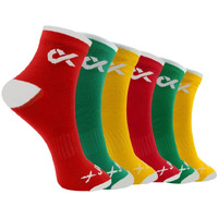 Xjarvis Moscow Ankle Socks For Men And Women  Moisture-Wicking, Ultimate Comfort, Odor Free, Breathable & Perfect For Gym Wear And Sports Wear Pack Of 6 Free Size  (Red/Green/Yellow)