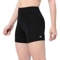 Xjarvis Lucia Shorts For Women Stretchable, Yoga Shorts Soft, Squat-Proof & Breathable, Cycling, Running For Skin Fit Tights & Gym Short, (Black, 2Xl)