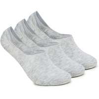 Xjarvis Anti-Slip No Show Low Cut Loafer Socks For Men & Women With Combed Cotton For Sports, Running & Hiking Pack Of 3 Multicolour (Free Size)