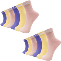 Xjarvis Malibu Ankle Socks For Women & Girls Soft, Breathable, Comfortable, And Durable Perfect For Sports, Running, Cotton Socks For Daily Casual Wear Pack Of 12 (Pink, Purple,Yellow