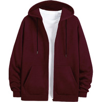 Toplot Men's Jacket (Men-Solid-Jacket-5214-Maroon-S_Maroon