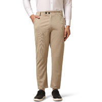 Toplot Men's Regular Casual Pants (Men-Pant-5181-Beige-40)