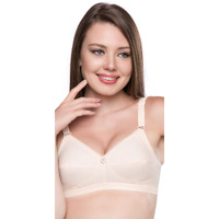 Trylo Women's Cotton T-Shirt Bra Women's Non-Wired Bra (Sarita_Skin_36C)